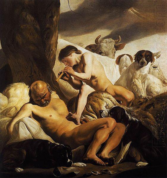 CAMPEN, Jacob van Argus, Mercury and Io china oil painting image